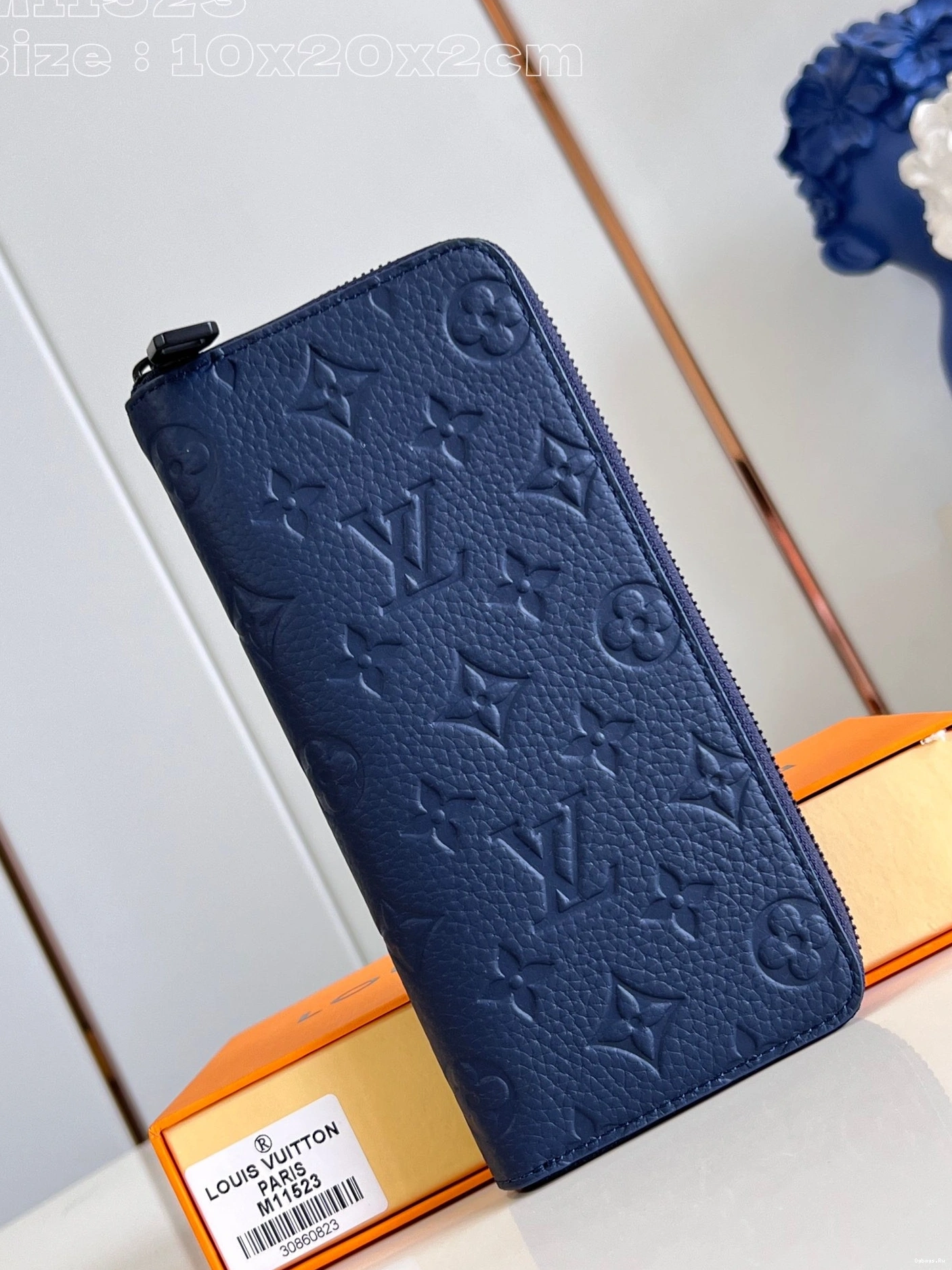 LOUIS VUITTON ZIPPY WALLET-10*20*2 cm 0404